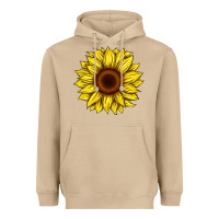 Mushroom sunflower Heavyweight Hoodie - Artiststas