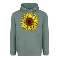 Sage sunflower Heavyweight Hoodie - Artiststas
