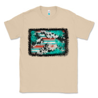 Mushroom western serape cowhide turquoise glitter Classic Tee - FaDigitalArtStudio