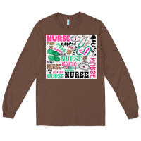 Chestnut nurse Long Sleeve Tee - Zillion Design Studio