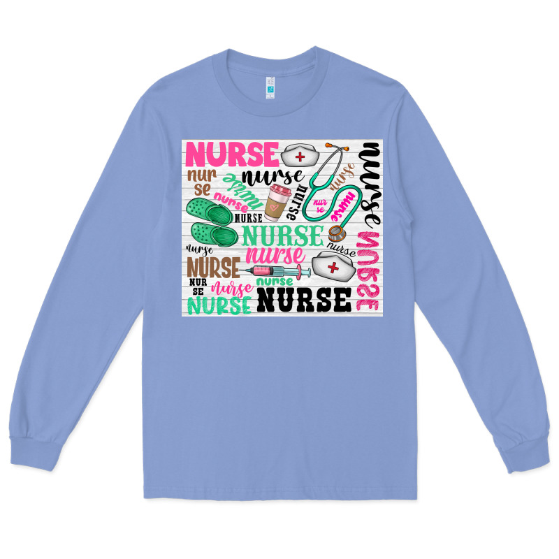 Nurse Long Sleeve Tee by Zillion Design Studio | Teevron