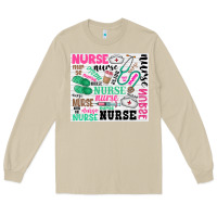 Mushroom nurse Long Sleeve Tee - Zillion Design Studio