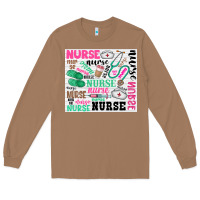 Toasted Coconut nurse Long Sleeve Tee - Zillion Design Studio