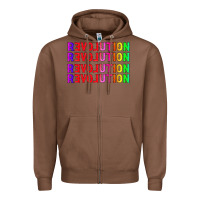 Chestnut lgbtq revolution Zipper Hoodie - HRA Design Shop