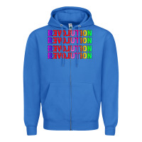 True Royal lgbtq revolution Zipper Hoodie - HRA Design Shop