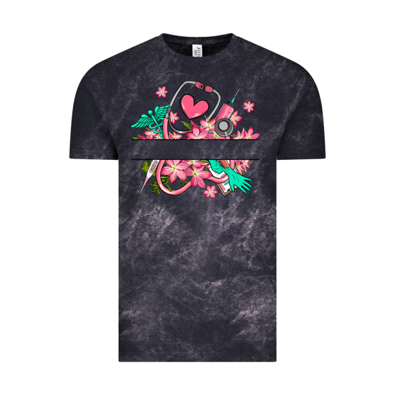 Nurse Flowers Custom Name Design Vintage Tee by RanaPortraitStore | Teevron
