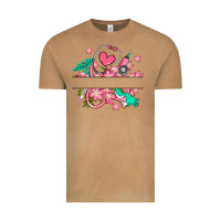 Vintage Camel nurse flowers custom name design Vintage Tee - RanaPortraitStore