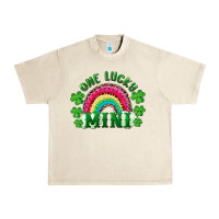 Sandshell St. Patrick's Day One Lucky Mini Urban Heavy Tee - RanaPortraitStore
