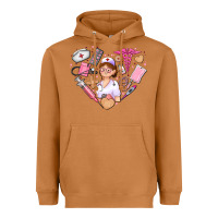 Meerkat nurse and nurse element heart Heavyweight Hoodie - AdoDesignShop