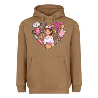 Toasted Coconut nurse and nurse element heart Heavyweight Hoodie - AdoDesignShop