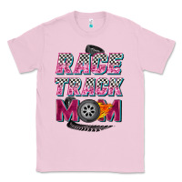 Bubblegum Pink race track mom Classic Tee - Zillion Design Studio