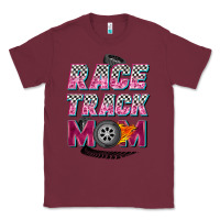 Burgundy race track mom Classic Tee - Zillion Design Studio