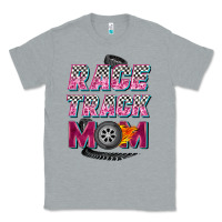 Heather Grey race track mom Classic Tee - Zillion Design Studio