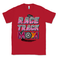 Red race track mom Classic Tee - Zillion Design Studio