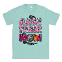 Seafoam race track mom Classic Tee - Zillion Design Studio