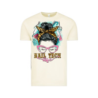 Vintage Arctic nail tech life messy bun Vintage Tee - BarkalooDesign