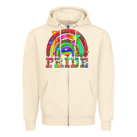 Sandshell lgbtq pride and rainbow Zipper Hoodie - HRA Design Shop