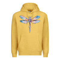 Antique Gold dragonfly Premium Hoodie - MaliasSmallBusiness