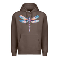 Coffee dragonfly Premium Hoodie - MaliasSmallBusiness