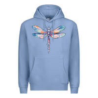 Colony Blue dragonfly Premium Hoodie - MaliasSmallBusiness