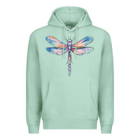 Seafoam dragonfly Premium Hoodie - MaliasSmallBusiness