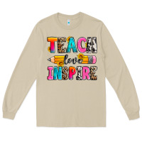 Mushroom teach love inspire Long Sleeve Tee - Zillion Design Studio