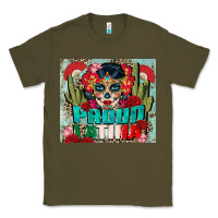 Army Green proud latina tumbler 3 Classic Tee - CTS Tumbler Store