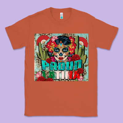 Proud Latina Tumbler 3 Classic Tee Designed By Cts Tumbler Store