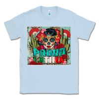 Dusty Blue proud latina tumbler 3 Classic Tee - CTS Tumbler Store