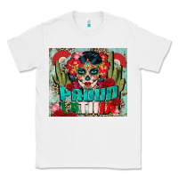 White proud latina tumbler 3 Classic Tee - CTS Tumbler Store