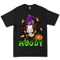 Black moody cow Premium Tee - Artiststas