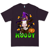 Plum moody cow Premium Tee - Artiststas