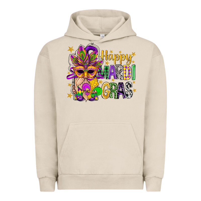 Happy Mardi Gras With Gnome Urban Hoodie by BundleAndBundleShop | Teevron