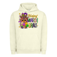 Pigment Pistachio Happy Mardi Gras With Gnome Urban Hoodie - BundleAndBundleShop