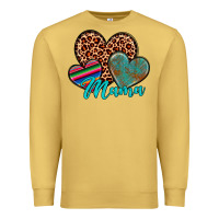 Antique Gold hearts mama Premium Sweatshirt - Artiststas