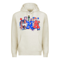 Oatmeal Heather 4th of july cna Premium Hoodie - NancyCooperArtShop