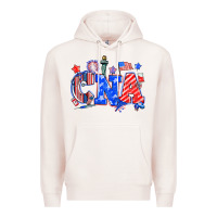 Pale Pink 4th of july cna Premium Hoodie - NancyCooperArtShop