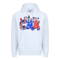 White 4th of july cna Premium Hoodie - NancyCooperArtShop
