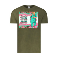 Vintage Olive not all angels have wings blonde nurse Vintage Tee - RanaPortraitStore