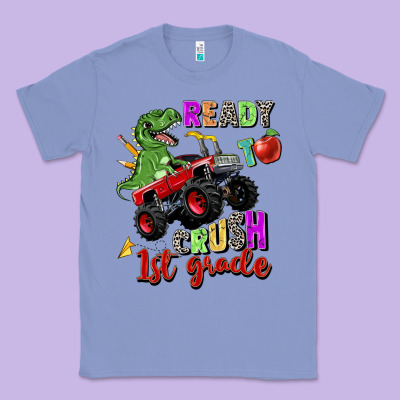 Ready To Crush 1st Grade Classic Tee Designed By Zillion Design Studio