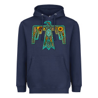 Navy thunderbird Heavyweight Hoodie - JahusDesignShop