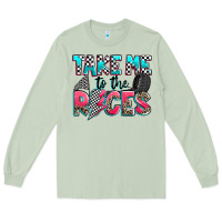 Matcha take me to the races Long Sleeve Tee - Zillion Design Studio