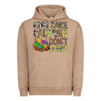 Pigment Burro King Cake Calories Don't Count Mardi Gras Urban Hoodie - BundleAndBundleShop