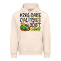 Sandshell King Cake Calories Don't Count Mardi Gras Urban Hoodie - BundleAndBundleShop