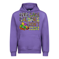 Tulip King Cake Calories Don't Count Mardi Gras Urban Hoodie - BundleAndBundleShop