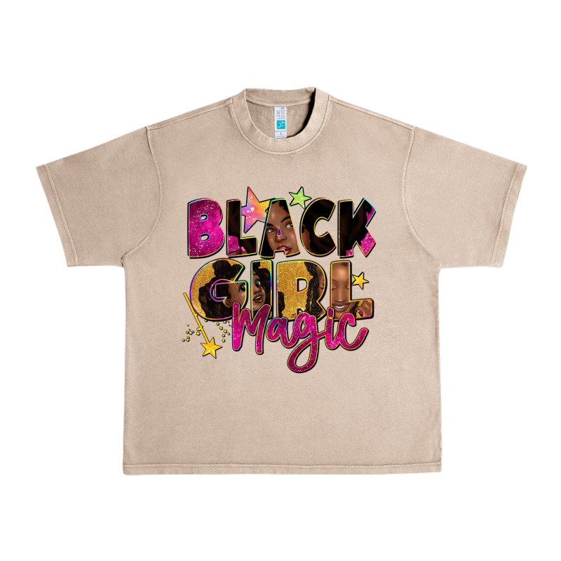 Black Girl Magic Urban Heavy Tee by Zillion Design Studio | Teevron