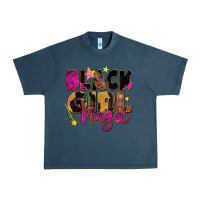 Midnight Navy black girl magic Urban Heavy Tee - Zillion Design Studio