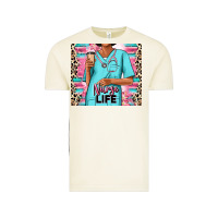 Vintage Arctic nurse life afro woman Vintage Tee - RanaPortraitStore