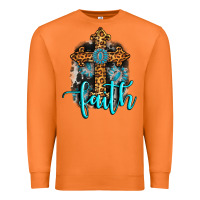 Carrot faith western turquoise Premium Sweatshirt - AdoDesignShop