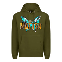 Army Green you matter Premium Hoodie - NancyCooperArtShop